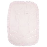 Plain Poly/Cotton Buggy Liner: Pink